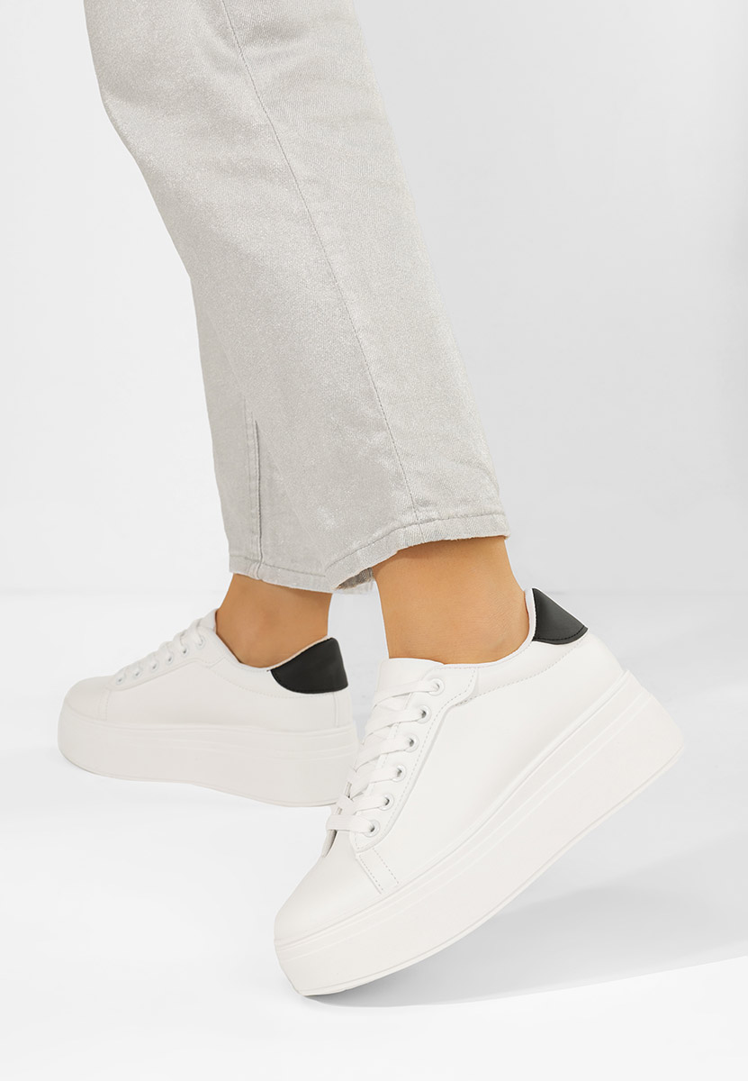 Tenisice sa platformom Albea V2 bijele