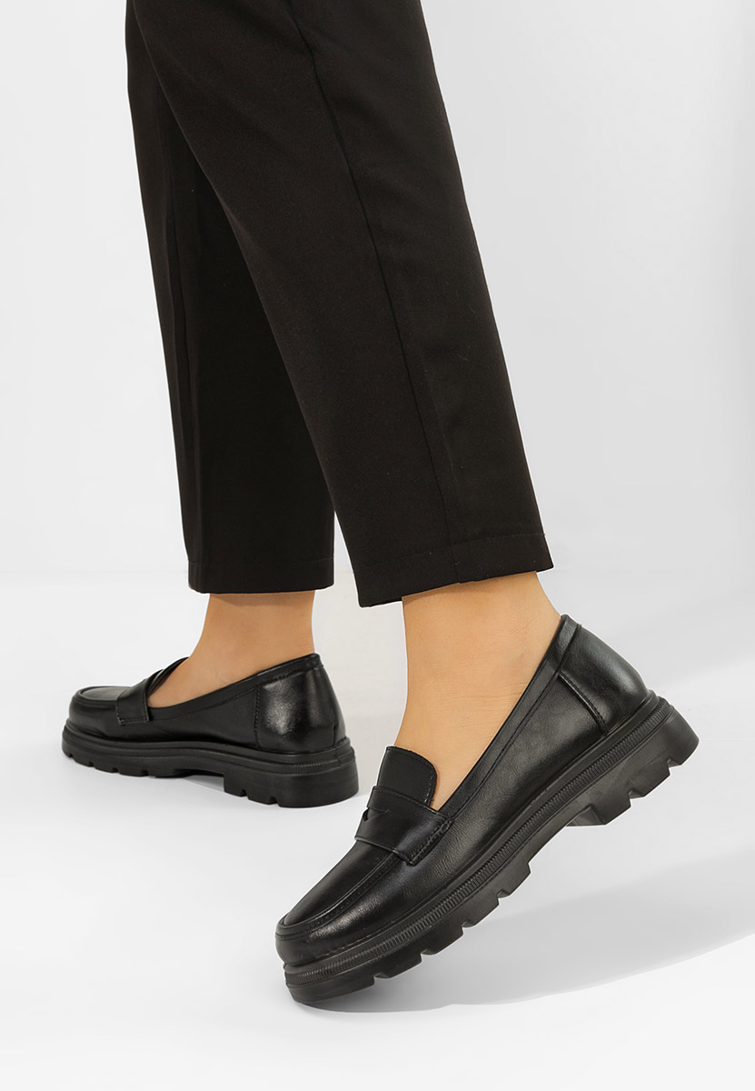 Ženske mokasinke Danielia crno