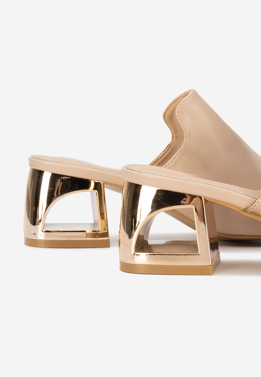 Papuče na petu Floriana V2 nude