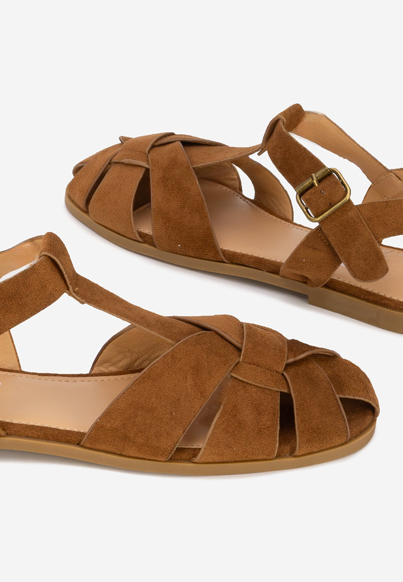 Niske sandale Simena braon