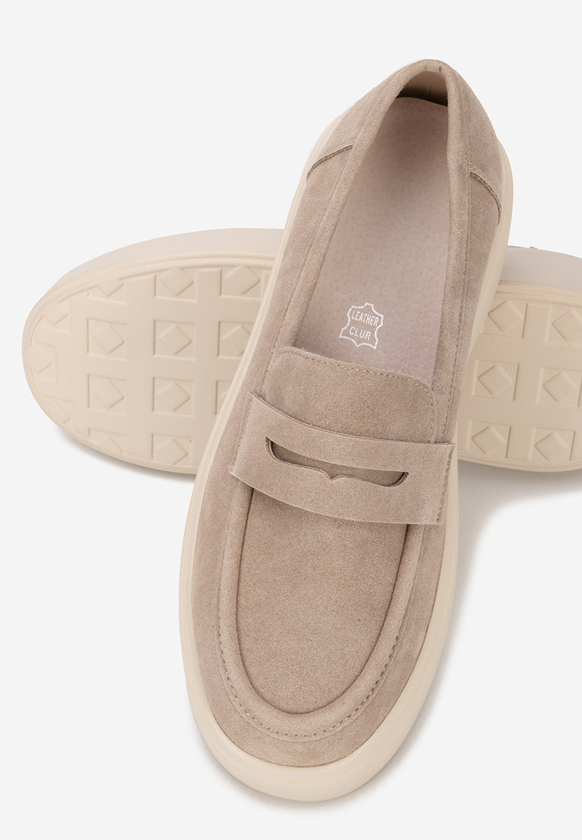 Mokasinke s platformom Herminia kaki