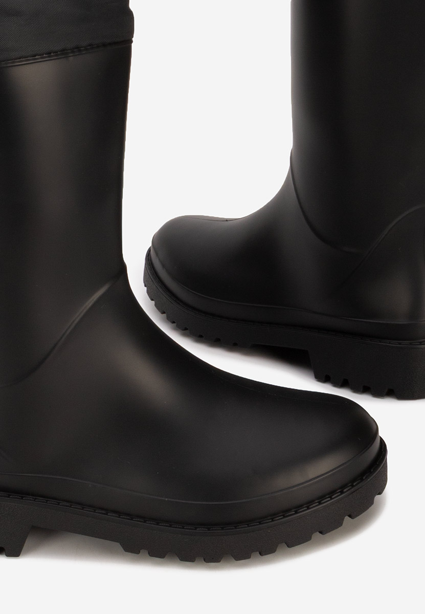 Gumene čizme Zunaira crno