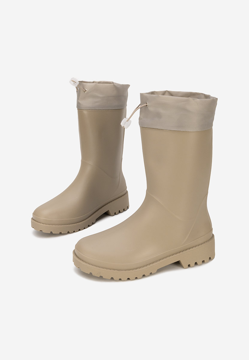Gumene čizme Zunaira bež