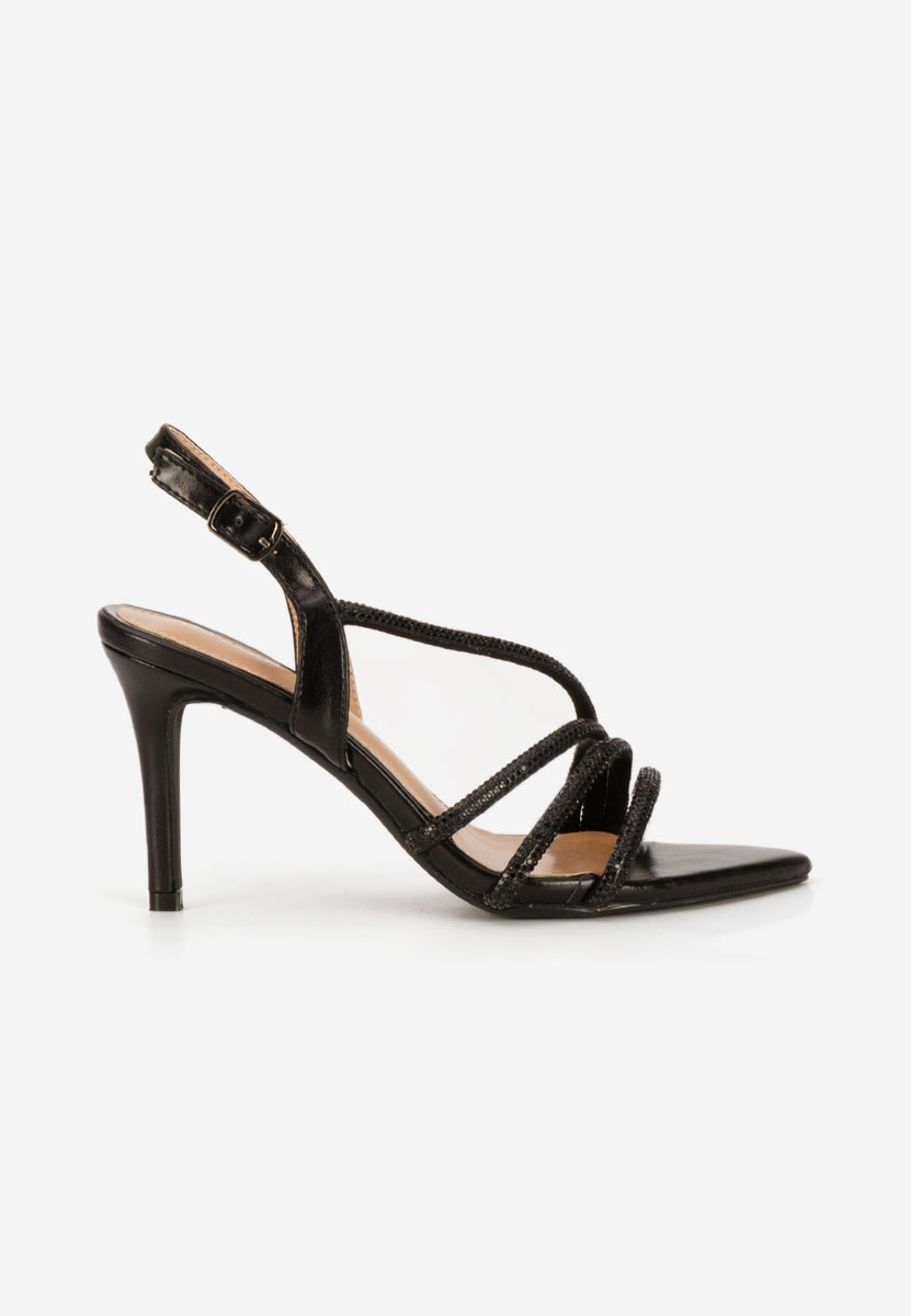 Ženske sandale elegantne Sorinia crno