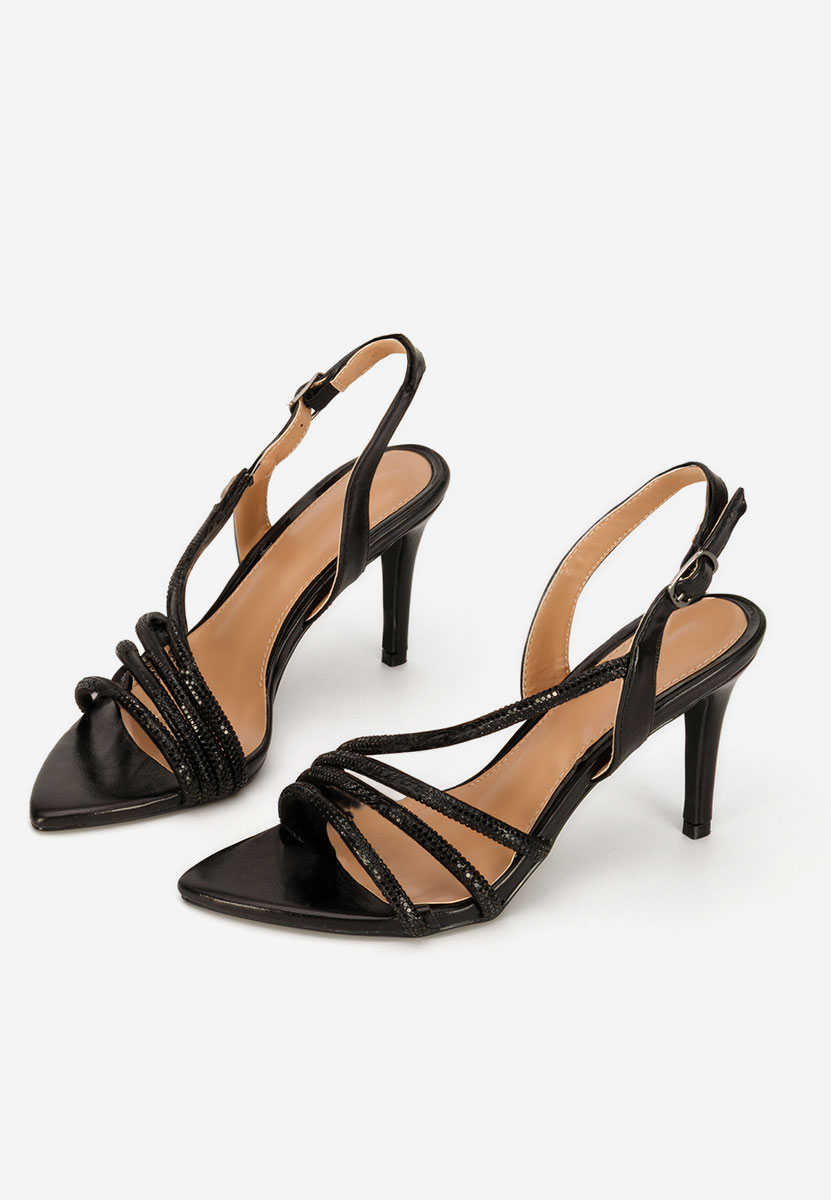 Ženske sandale elegantne Sorinia crno