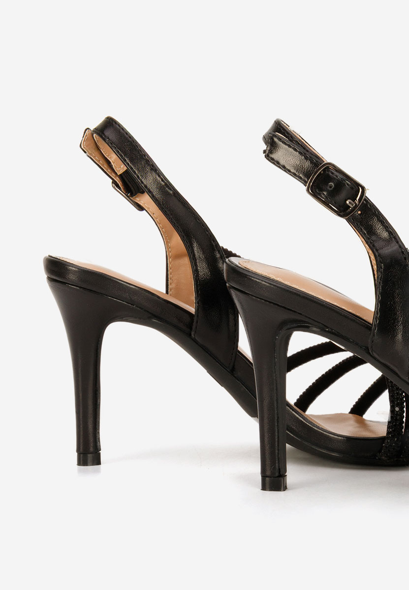 Ženske sandale elegantne Sorinia crno