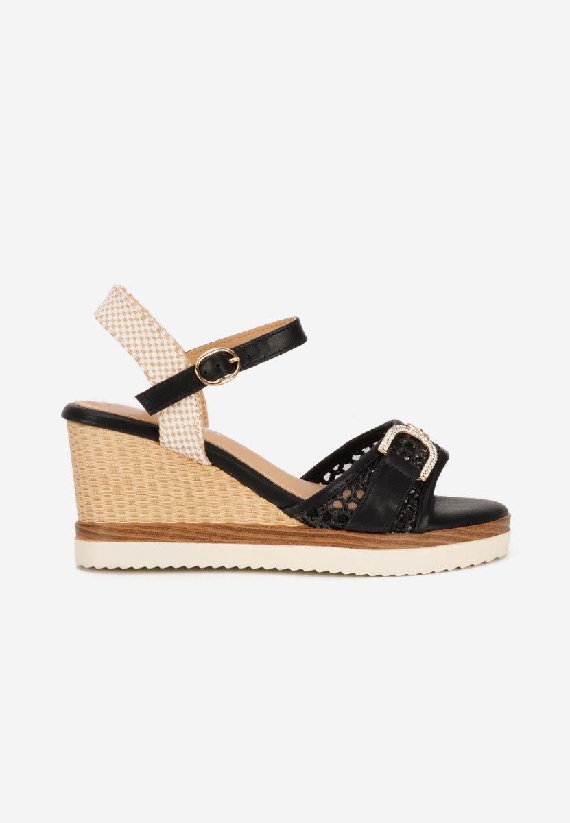 Sandale s platformom Ramiela crno