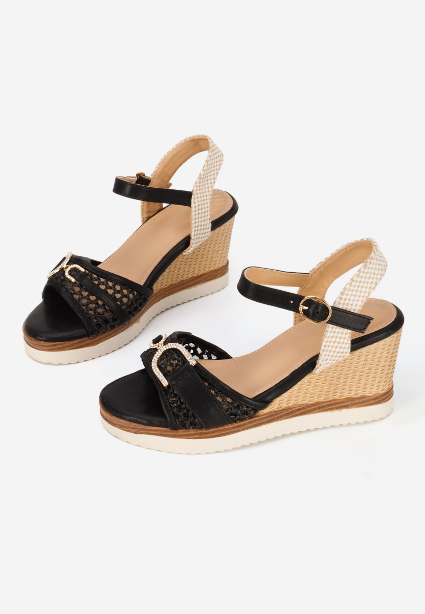 Sandale s platformom Ramiela crno