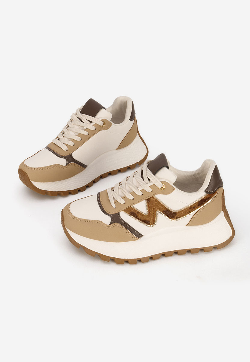 Tenisice sa platformom Catrinela kaki