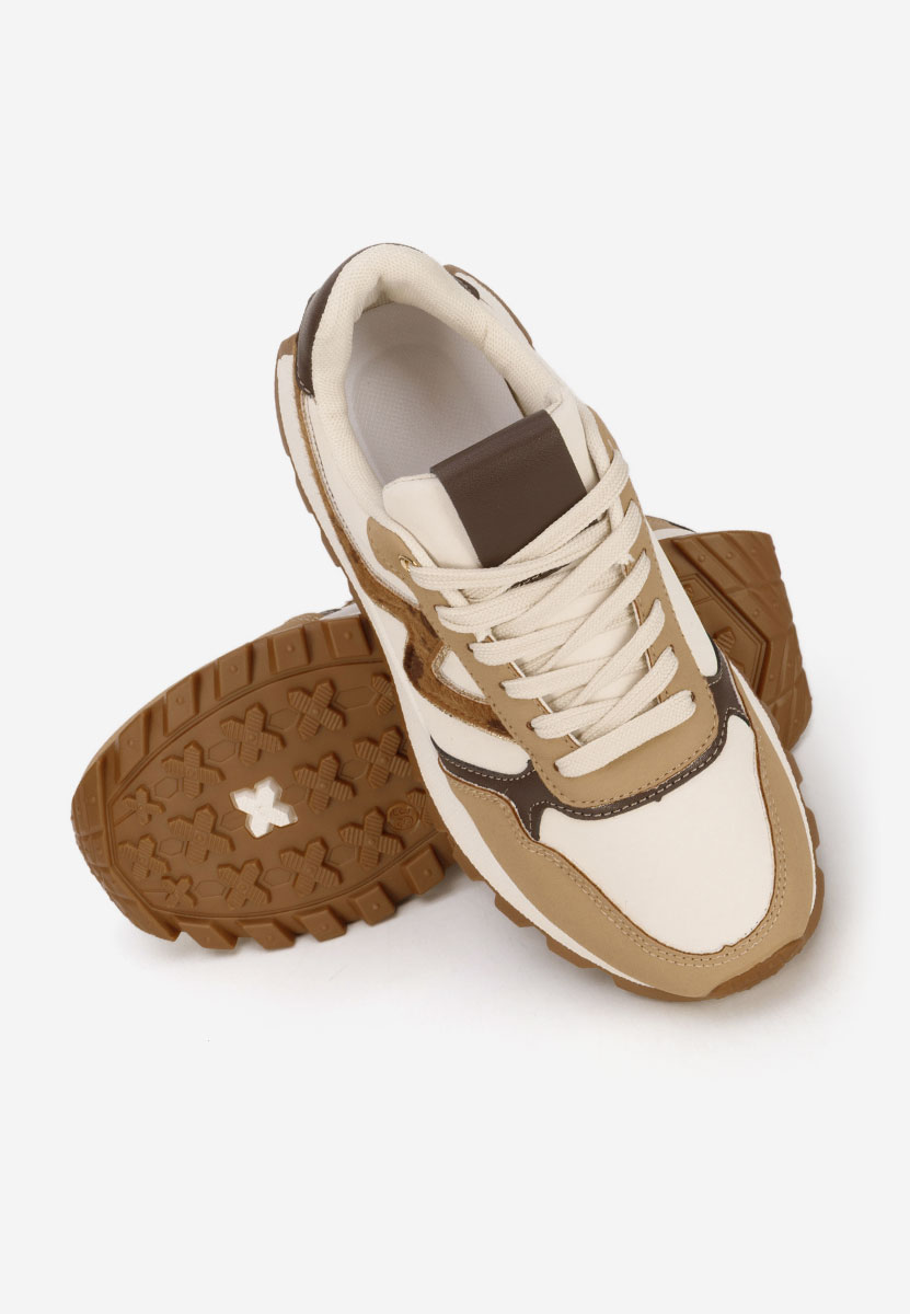 Tenisice sa platformom Catrinela kaki