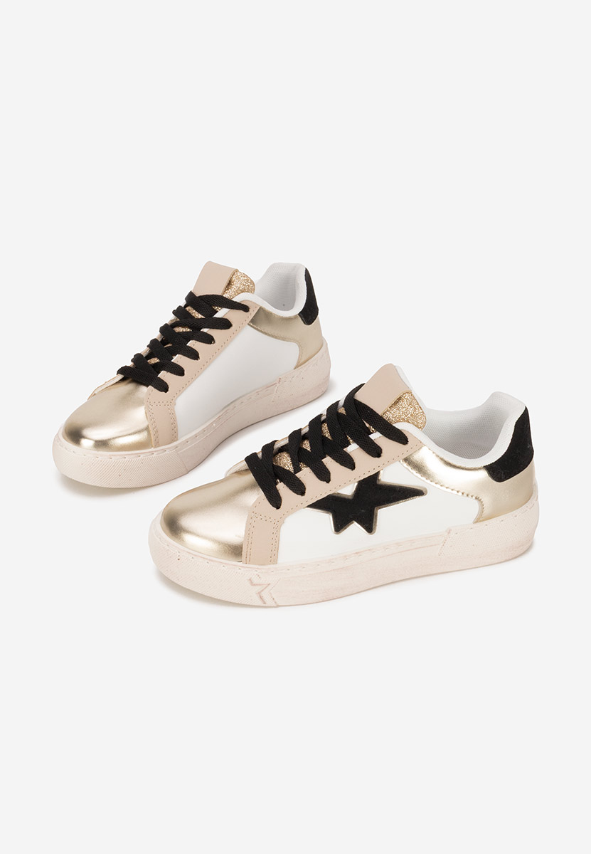 Ženske sneakers Steliana zlatno