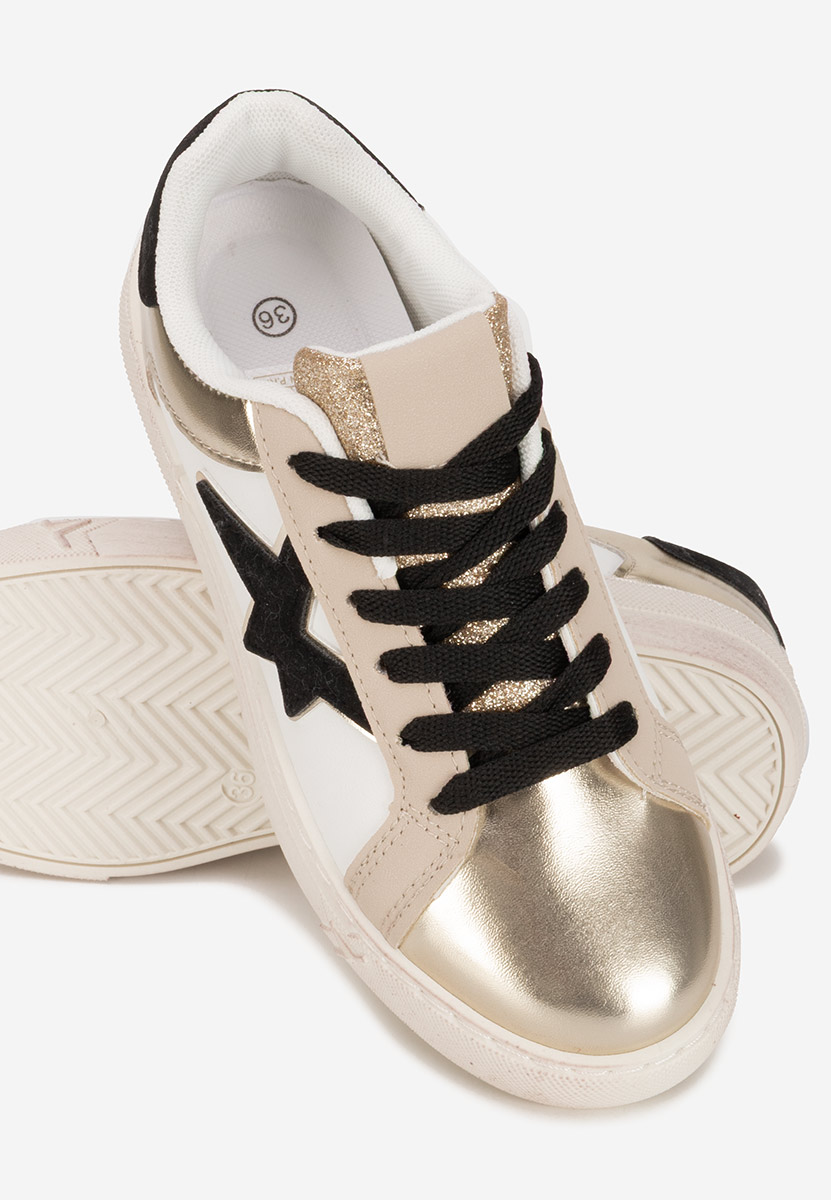 Ženske sneakers Steliana zlatno