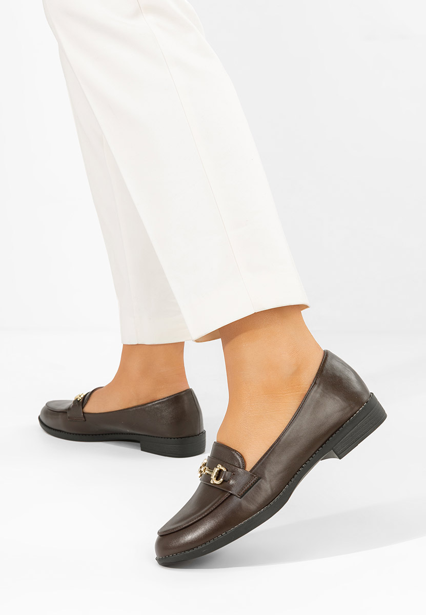 Ženske mokasinke Xeniana braon