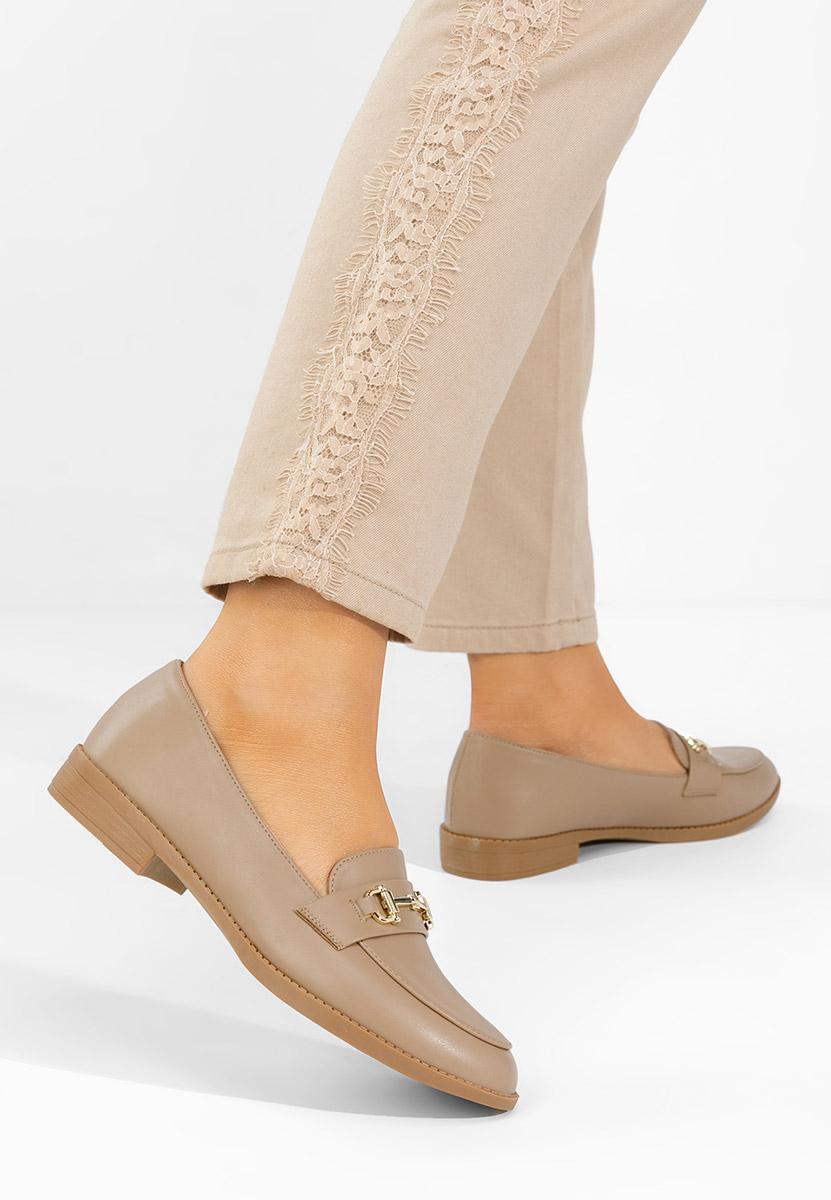 Ženske mokasinke Xeniana kaki