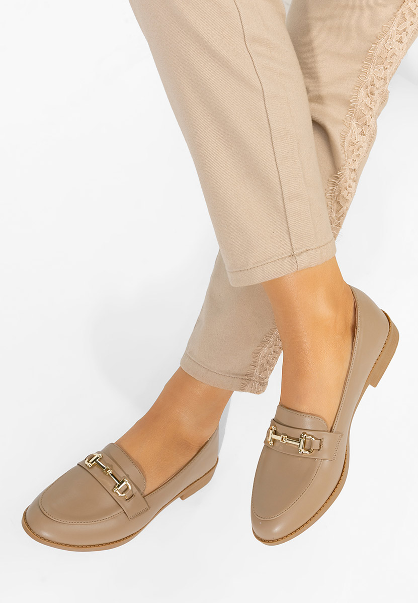 Ženske mokasinke Xeniana kaki