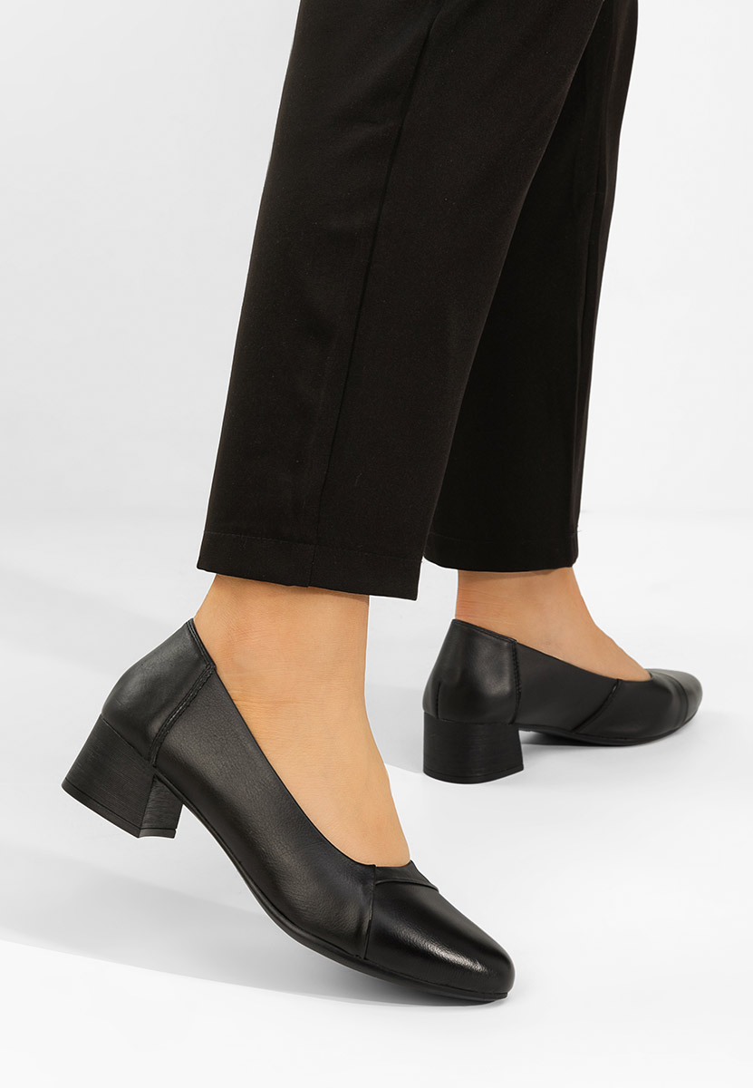 Kožne Salonke Giulieta crno