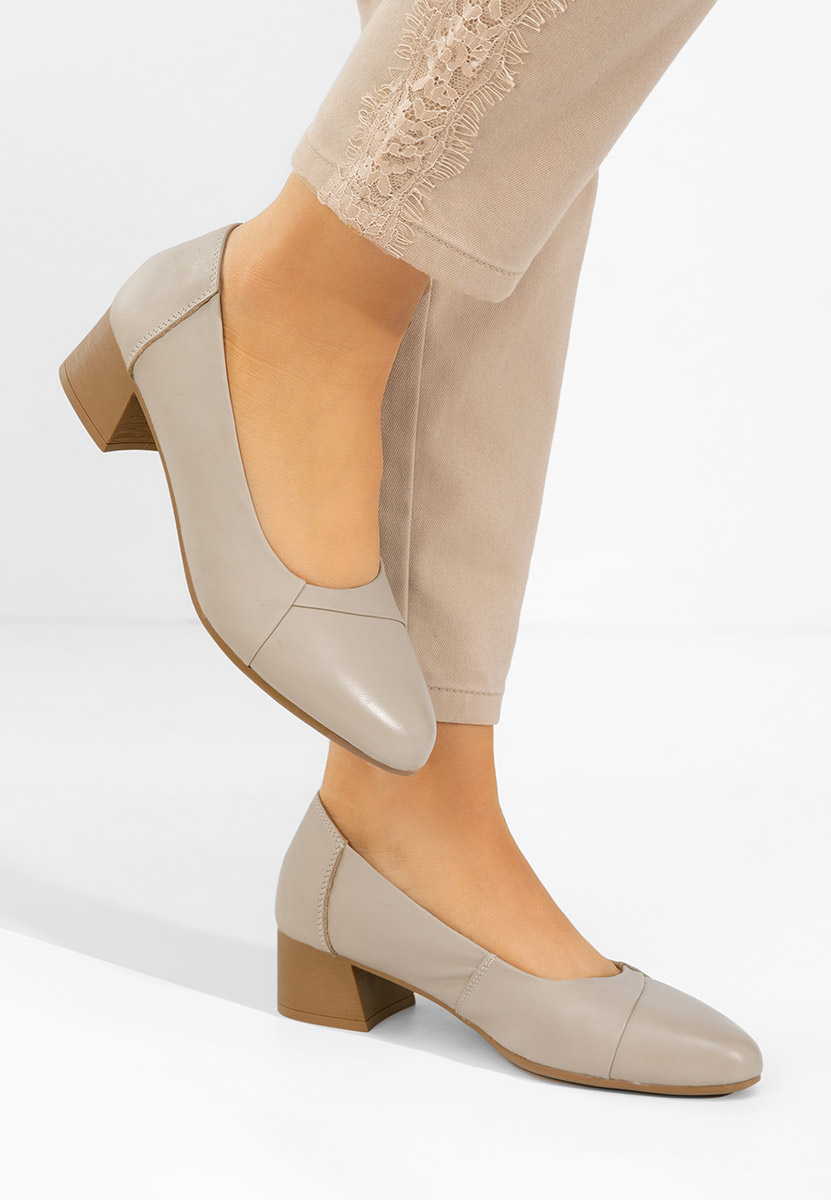 Kožne Salonke Giulieta bež