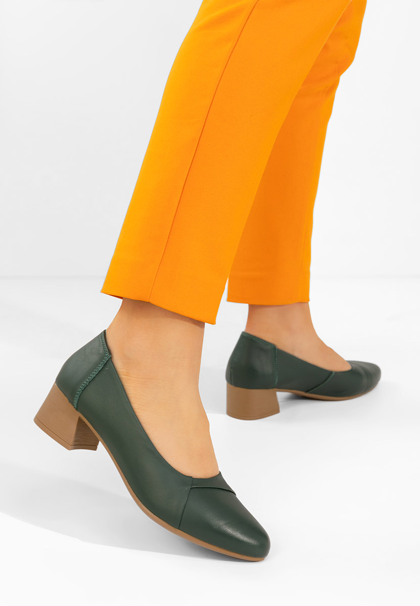 Kožne Salonke Giulieta zeleno