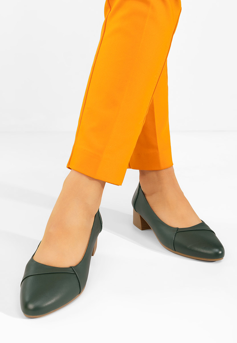 Kožne Salonke Giulieta zeleno