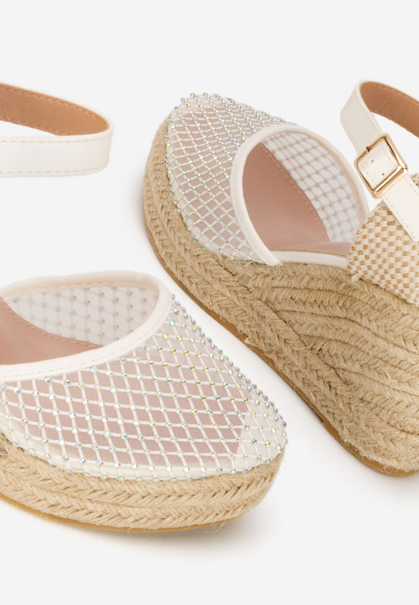 špagerice na punu petu Racelia bijele