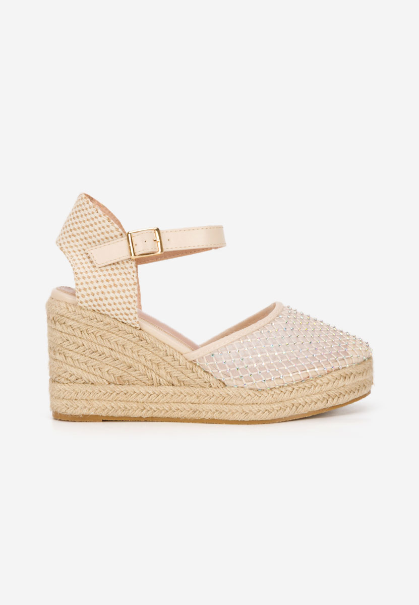 špagerice na punu petu Racelia bež