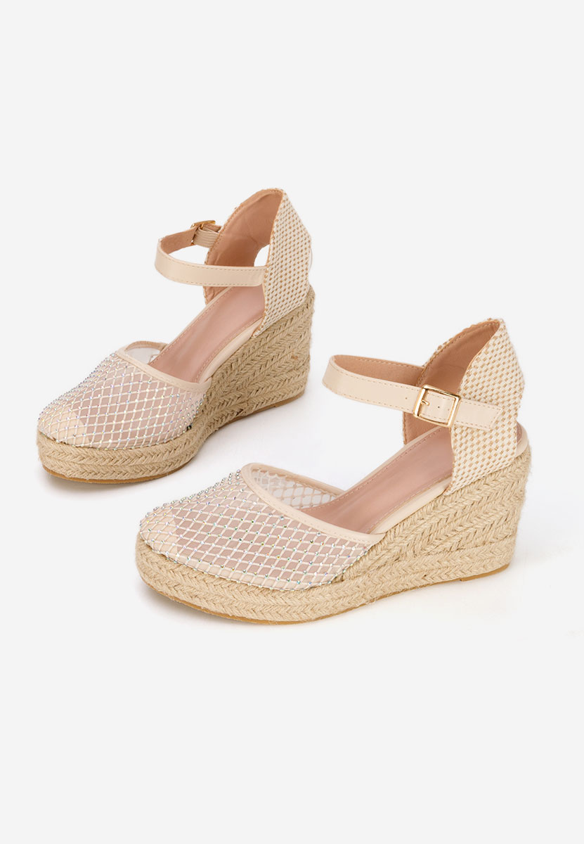 špagerice na punu petu Racelia bež