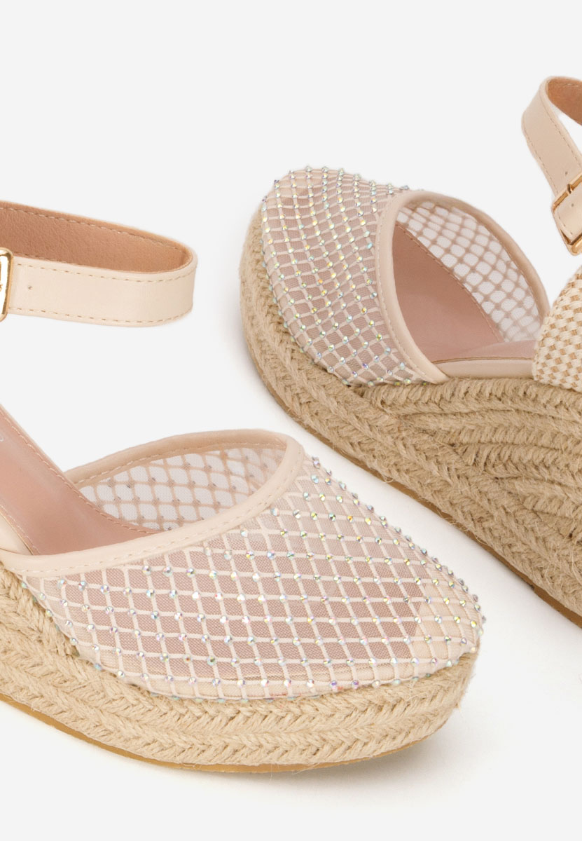 špagerice na punu petu Racelia bež