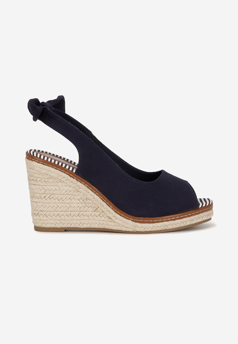 Sandale s platformom Cyerra plavo navy