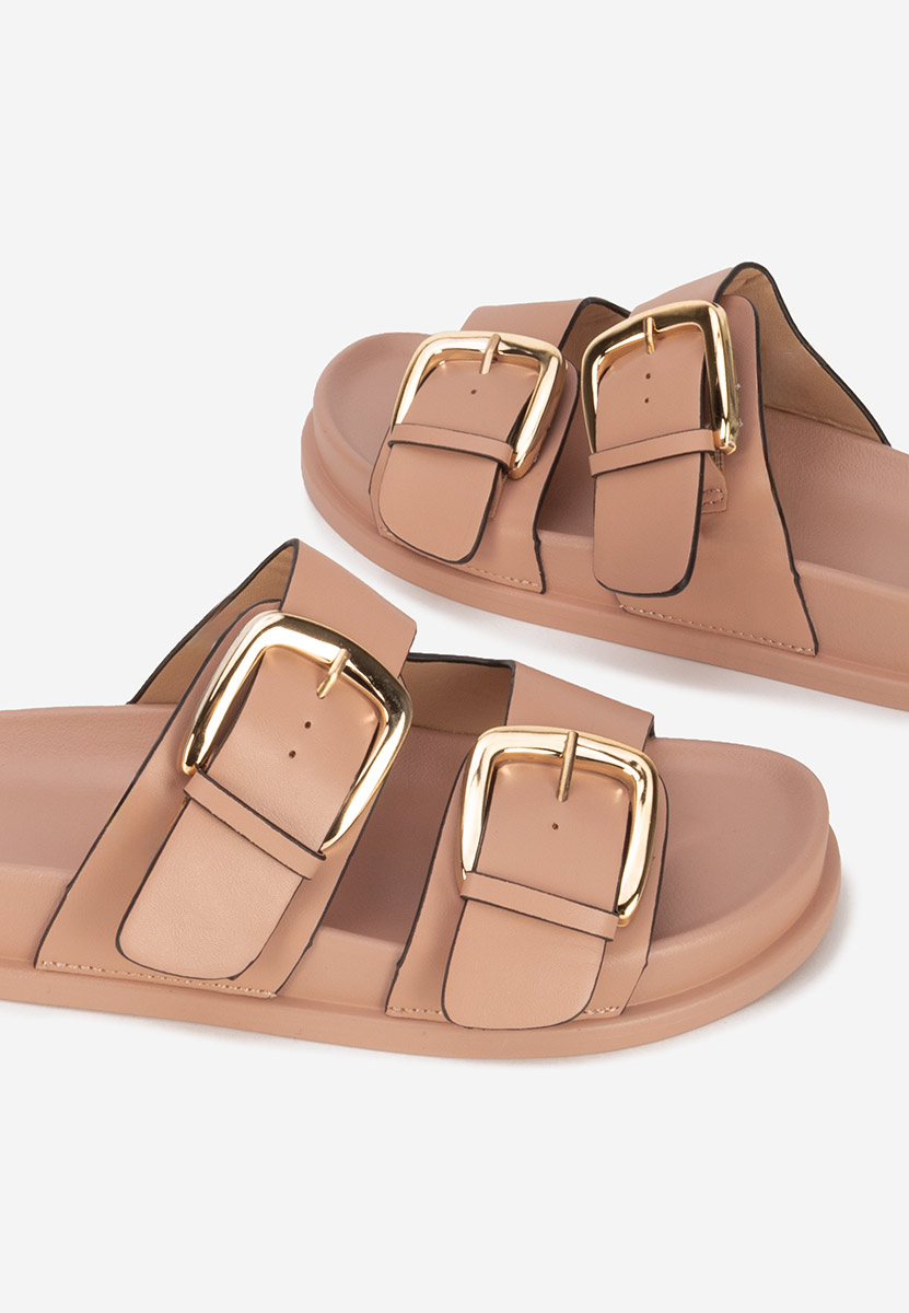 Papuče za ženske Teodia ružičasto