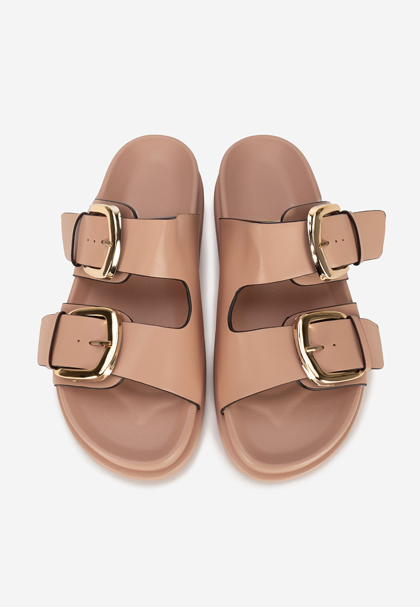 Papuče za ženske Teodia ružičasto