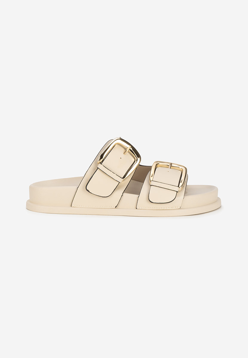 Papuče za ženske Teodia bež