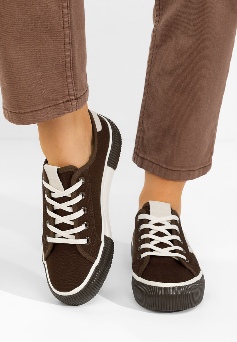 Ženske sneakers Cleria braon
