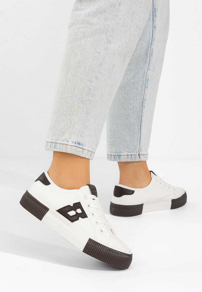 Ženske sneakers Cleria bijele