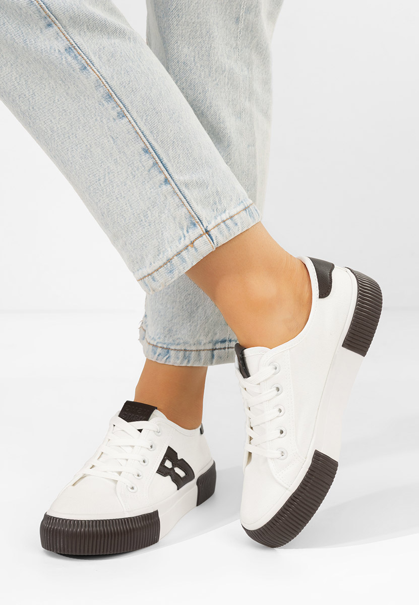 Ženske sneakers Cleria bijele