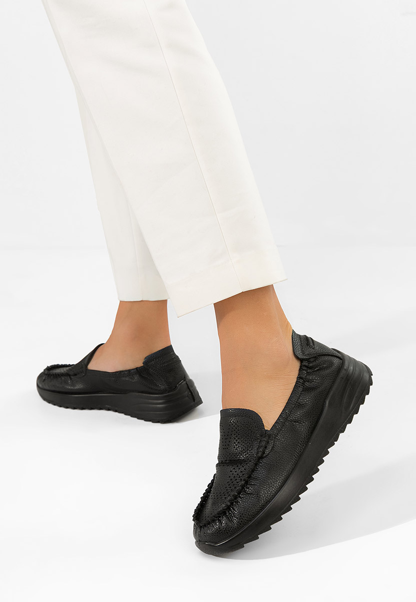 Ženske mokasinke Suzy crno