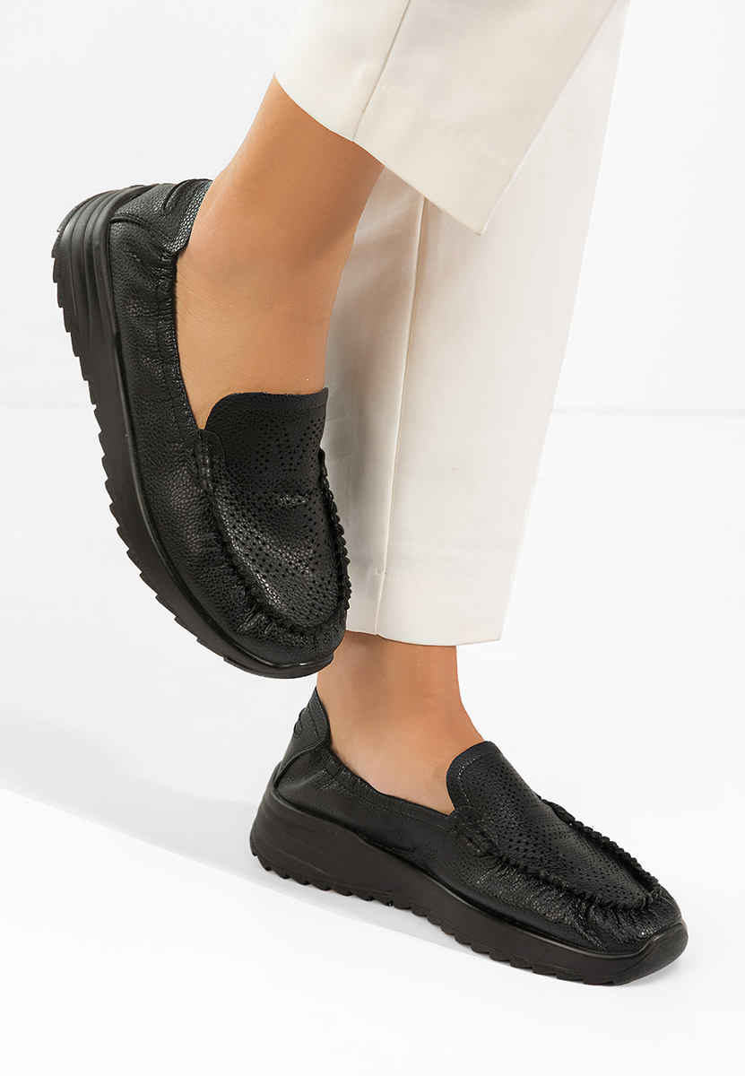 Ženske mokasinke Suzy crno