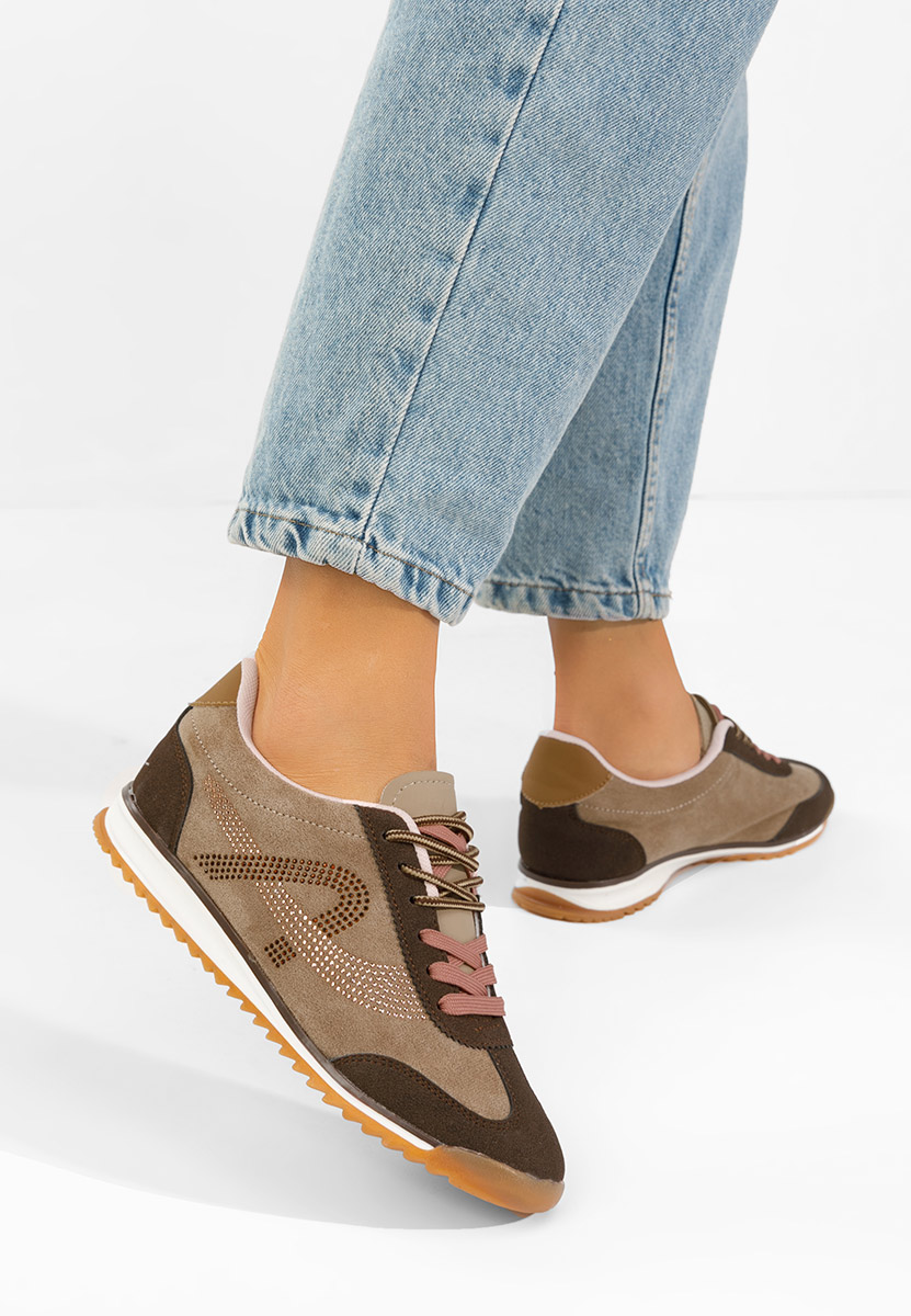 Ženske sneakers Sirimia braon