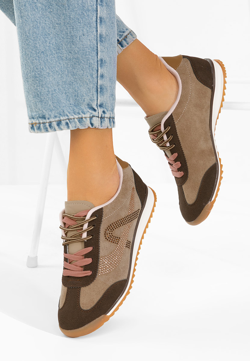 Ženske sneakers Sirimia braon