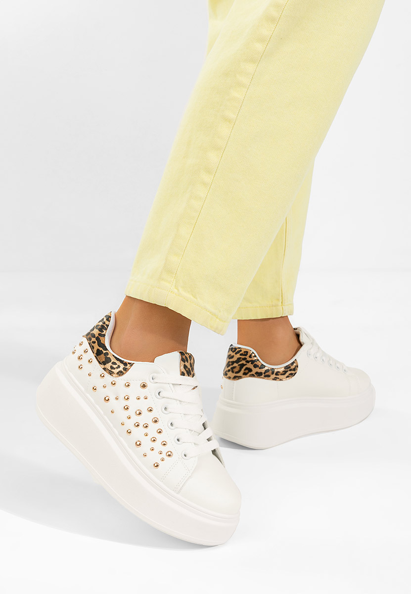 Tenisice sa platformom Lindalia V4 bijele