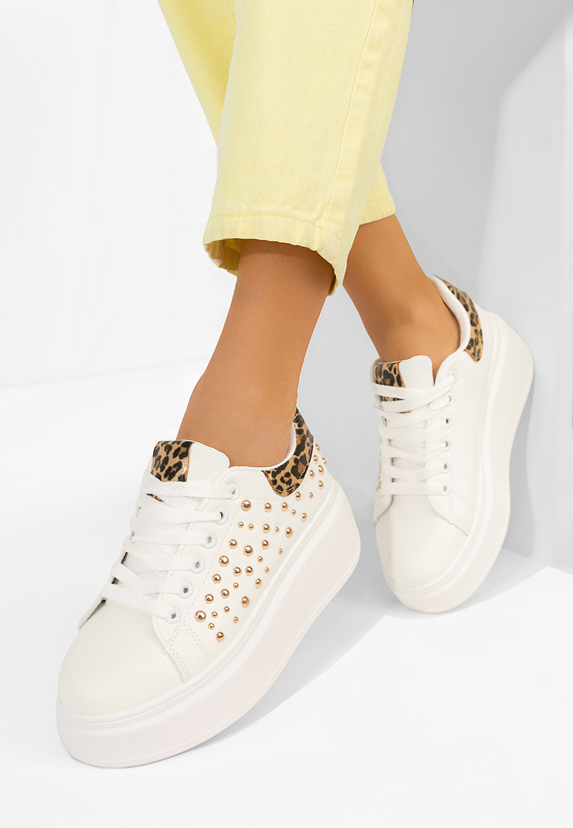 Tenisice sa platformom Lindalia V4 bijele