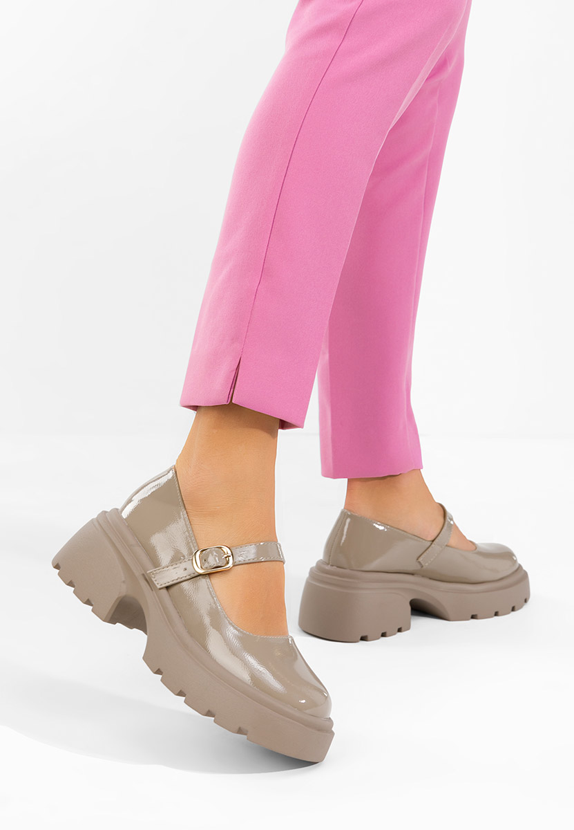 Cipele s platformom Maliana kaki