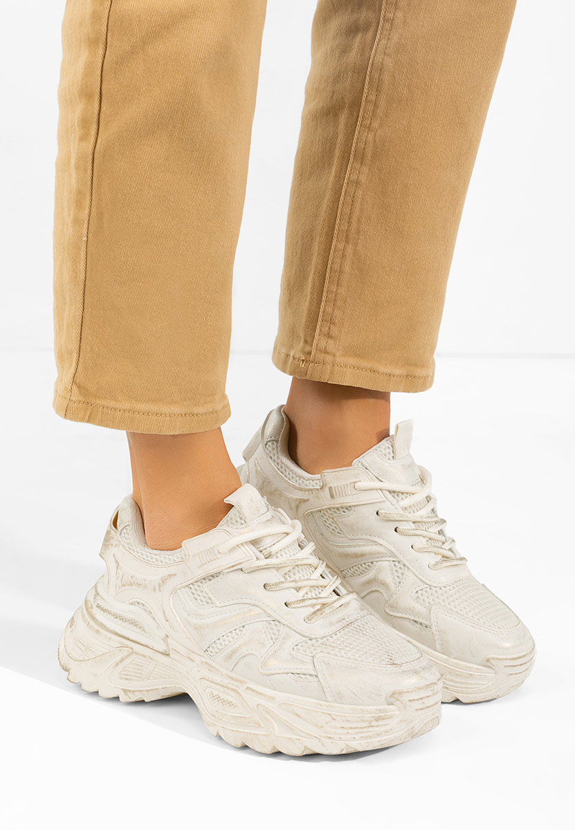 Tenisice sa platformom Yalda bež