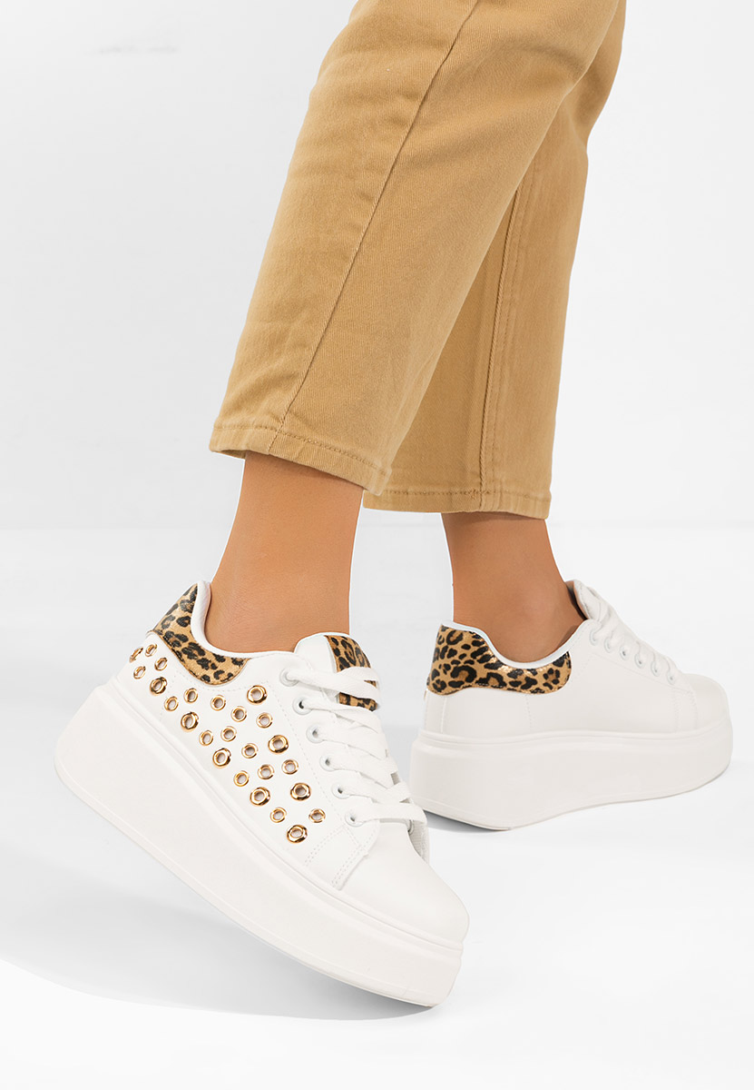 Tenisice sa platformom Anaya V6 bijele