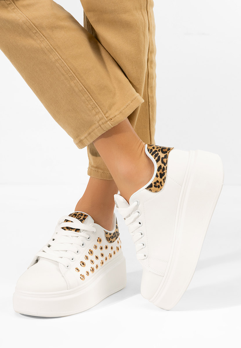 Tenisice sa platformom Anaya V6 bijele