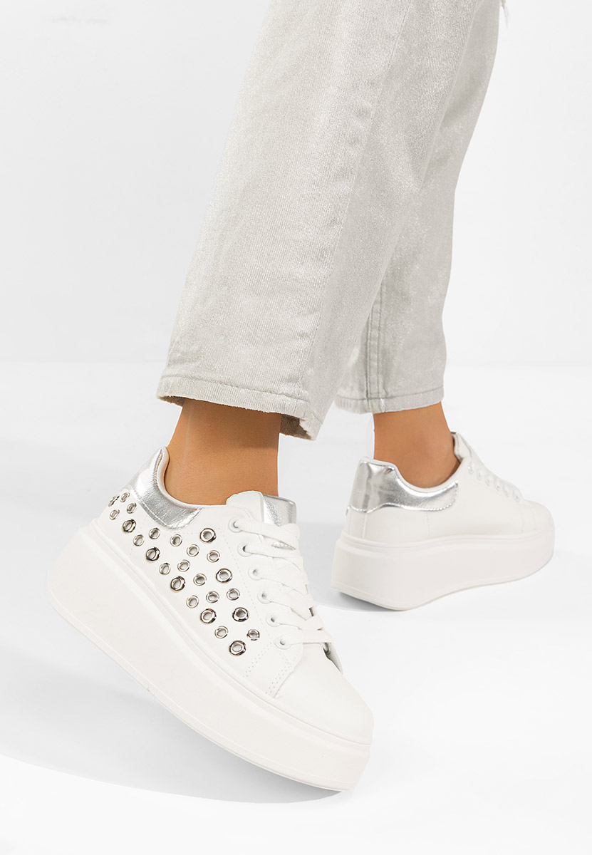 Tenisice sa platformom Anaya V4 bijele