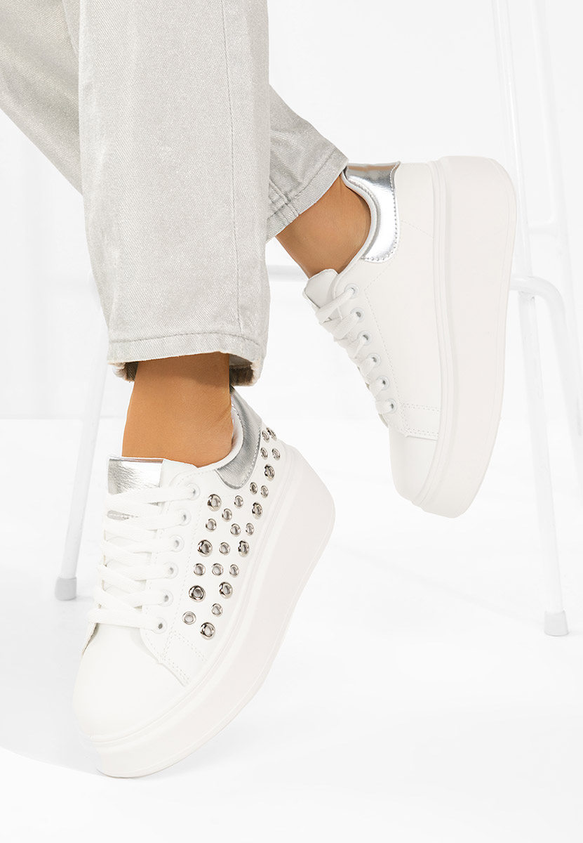 Tenisice sa platformom Anaya V4 bijele