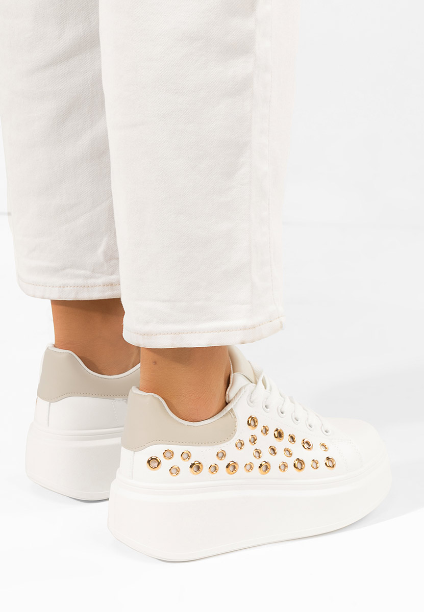 Tenisice sa platformom Anaya V5 bijele