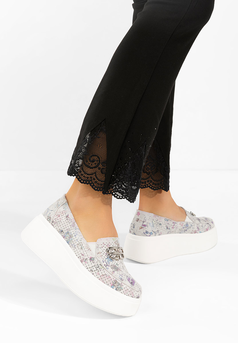 Mokasinke od prirodne kože Brinleya Šareno