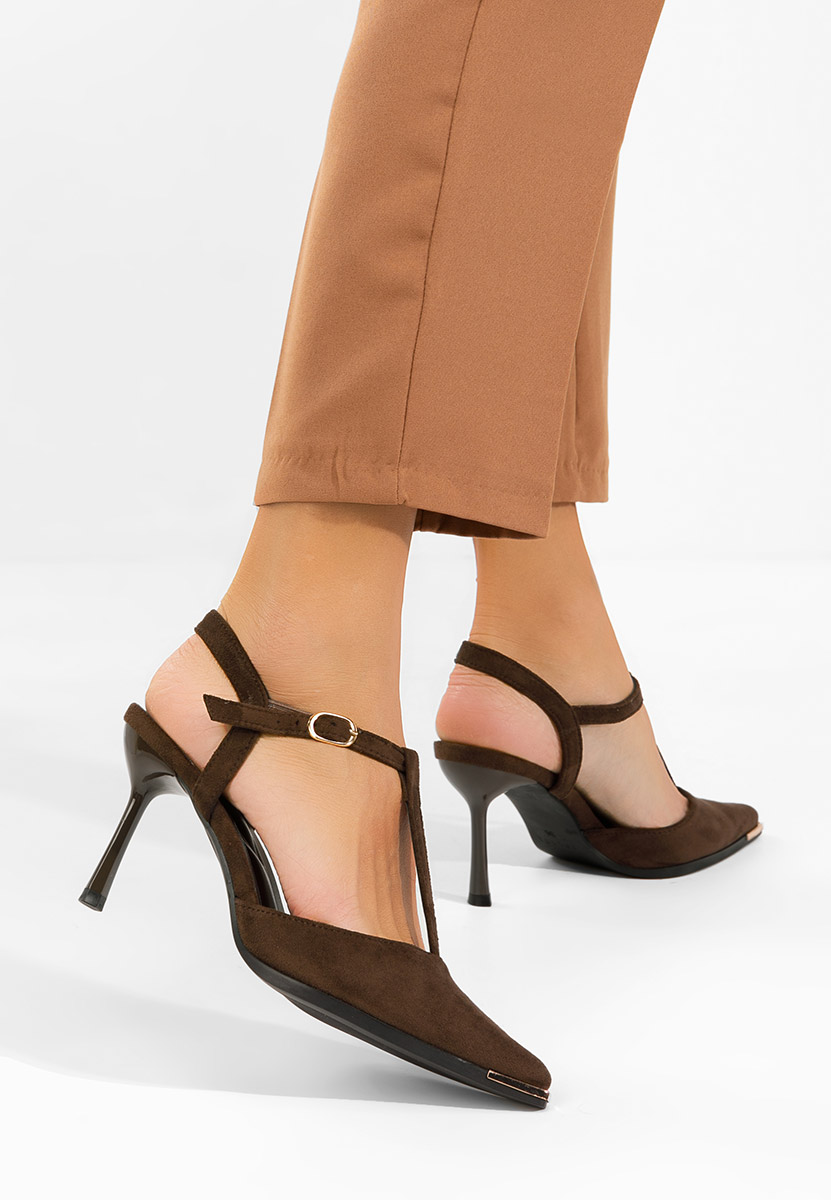 Salonke s remenčićem Evenia V2 braon