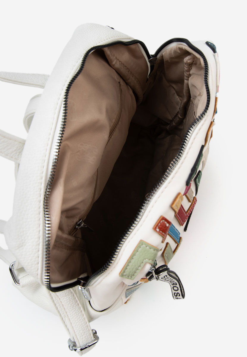 Ženski ruksak Silvia Rosa 6129 bijele